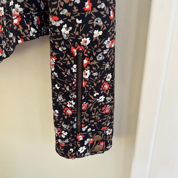 Hei Hei for Anthropologie Tinsley Floral Moto Jacket - Picture 5 of 12